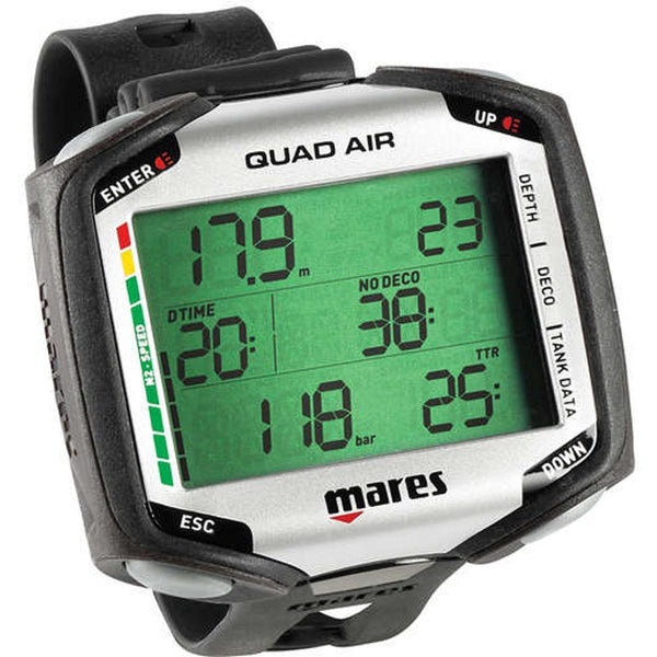 Used Mares Quad Air Scuba Diving Computer