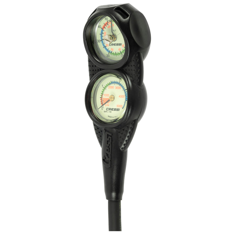 Cressi DP2 Scuba Diving MiniConsole – Global Fluo