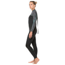 Open Box Bare 5mm Womens Elate Dive Wetsuit-Grey -04T - DIPNDIVE