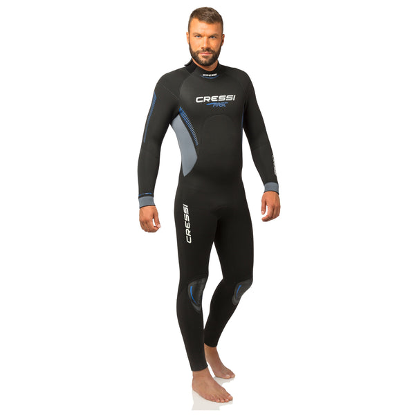 Cressi 7mm Mens Fast Scuba Dive Wetsuit - DIPNDIVE