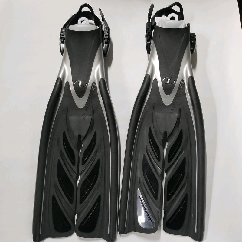 Used Tusa SF-15 X-Pert Zoom Z3 Fins-Black-SM / US M:5-7 / W:6.5-8.5 - DIPNDIVE