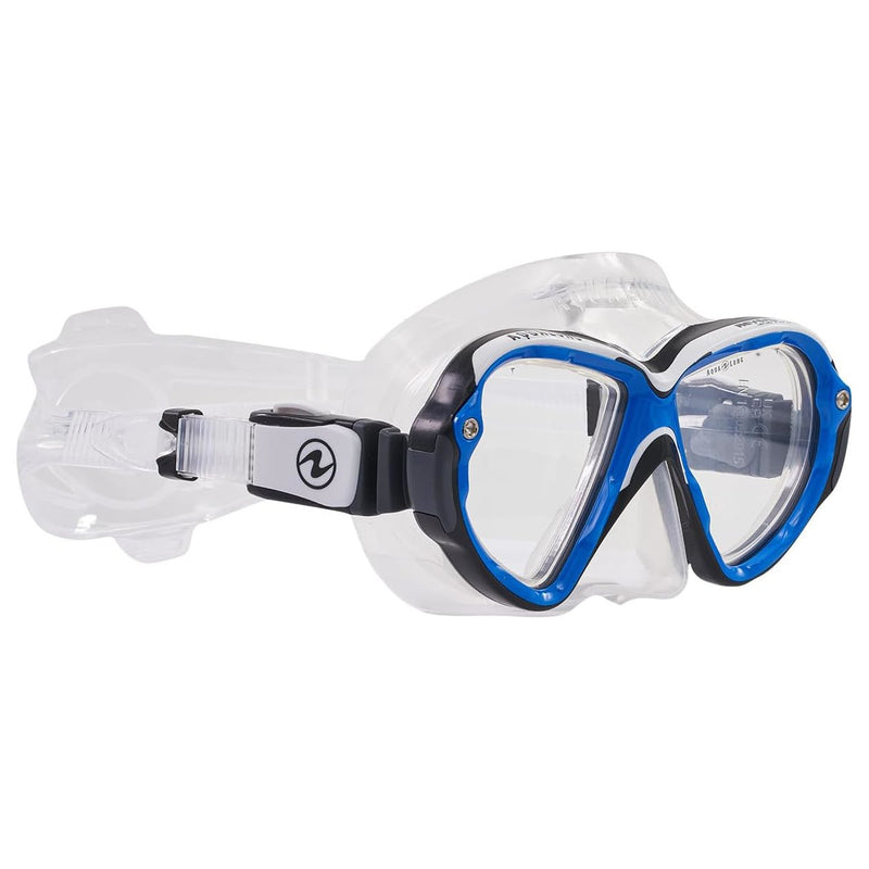 Used Aqua Lung Reveal Ultrafit Dive Mask - Blue/White/Clear - Large