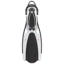 Used Cressi Thor EBS Dive Fins - White / Pink - Small/Medium - DIPNDIVE