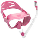 Cressi Frameless Dive Mask and Supernova Dry Snorkel Combo - DIPNDIVE