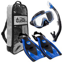 Tusa Visio Tri-Ex Adult Travel Set - DIPNDIVE