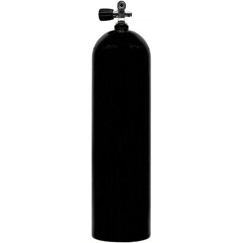 Catalina Cylinders 80 cf Aluminum Scuba Tank With Universal SSV-C-48P Valve (3000 PSI) - DIPNDIVE