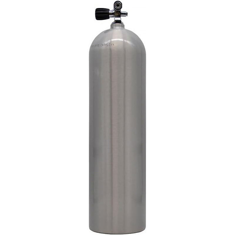 Catalina Cylinders 80 cf Aluminum Scuba Tank With Universal SSV-C-48P Valve (3000 PSI) - DIPNDIVE