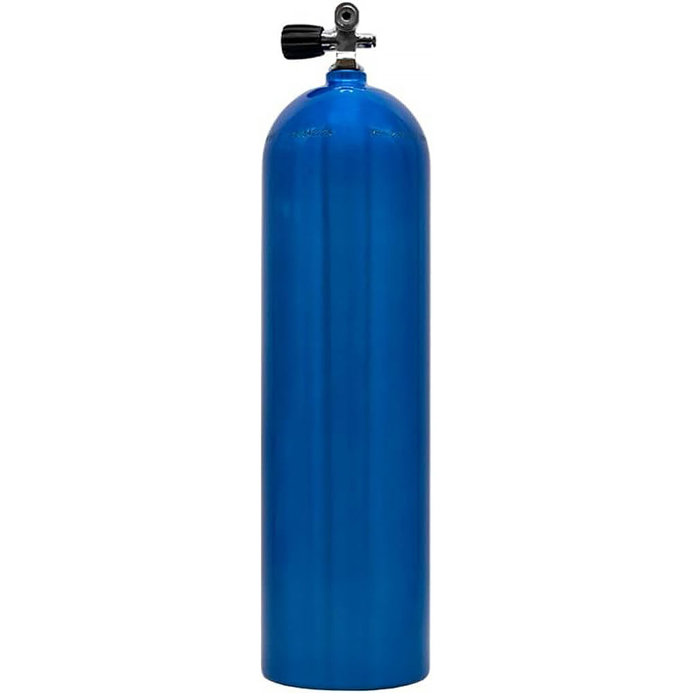 Catalina Cylinders 80 cf Aluminum Scuba Tank With Universal SSV-C-48P Valve (3000 PSI) - DIPNDIVE