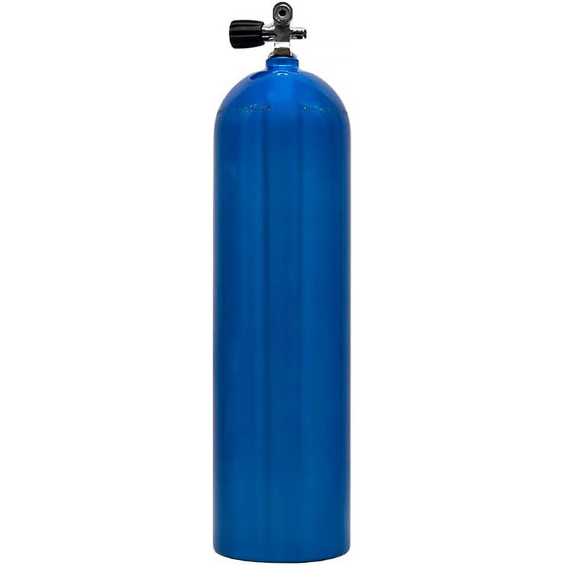 Catalina Cylinders 80 cf Aluminum Scuba Tank With Universal SSV-C-48P Valve (3000 PSI) - DIPNDIVE