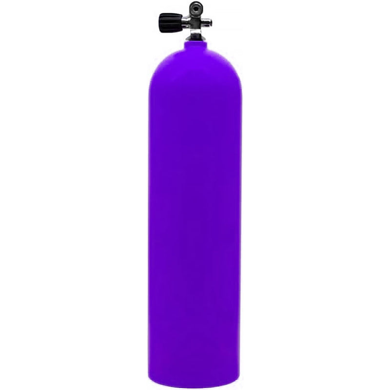 Catalina Cylinders 80 cf Aluminum Scuba Tank With Universal SSV-C-48P Valve (3000 PSI) - DIPNDIVE