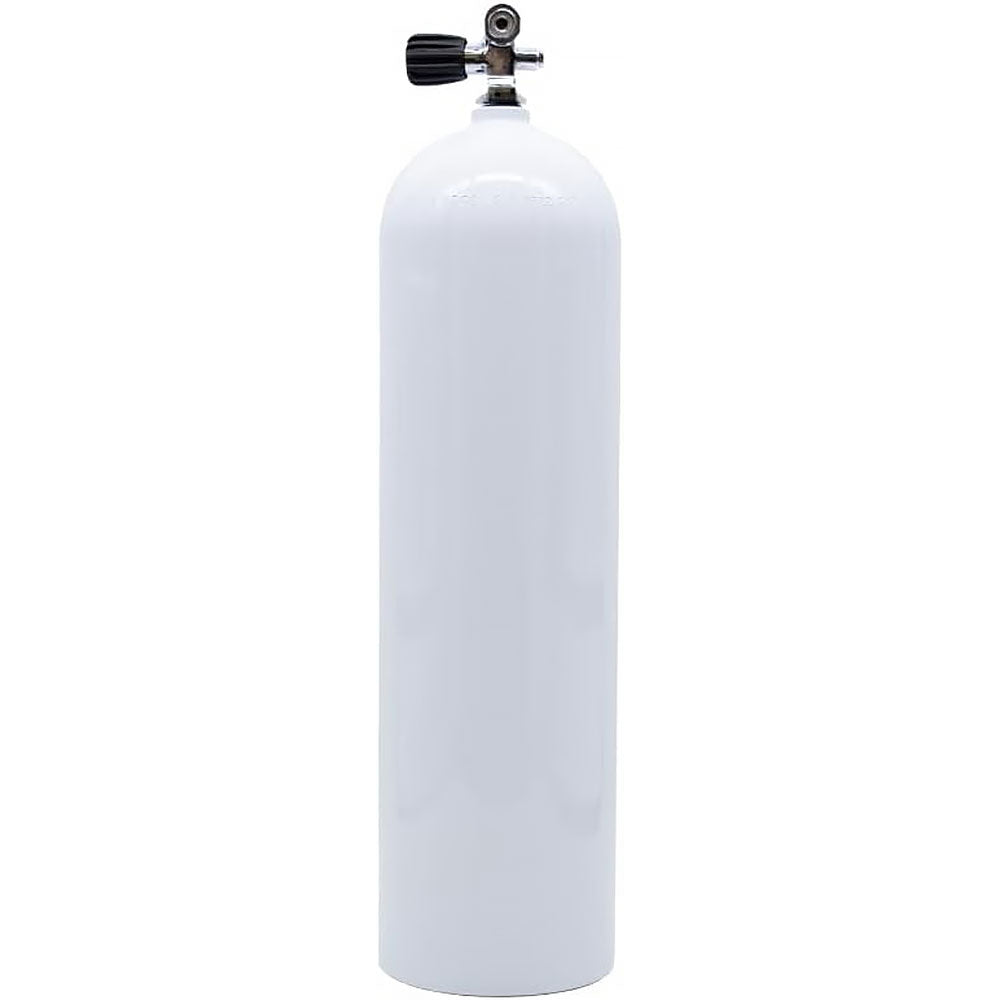 Catalina Cylinders 80 cf Aluminum Scuba Tank With Universal SSV-C-48P Valve (3000 PSI) - DIPNDIVE