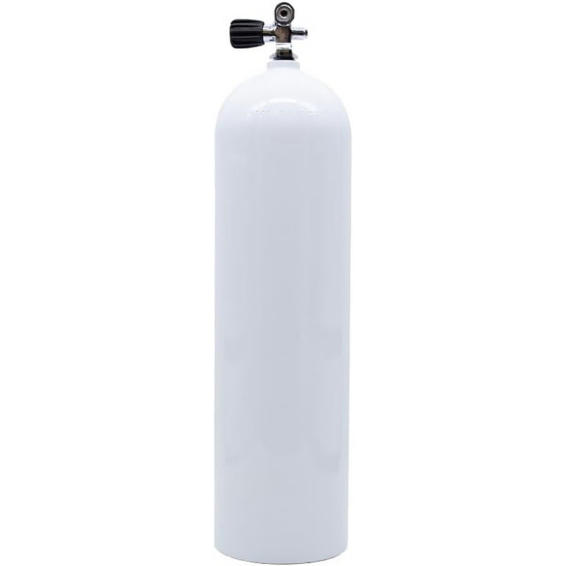 Catalina Cylinders 80 cf Aluminum Scuba Tank With Universal SSV-C-48P Valve (3000 PSI) - DIPNDIVE