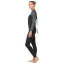 Open Box Bare 5mm Womens Elate Dive Wetsuit-Grey-06 - DIPNDIVE