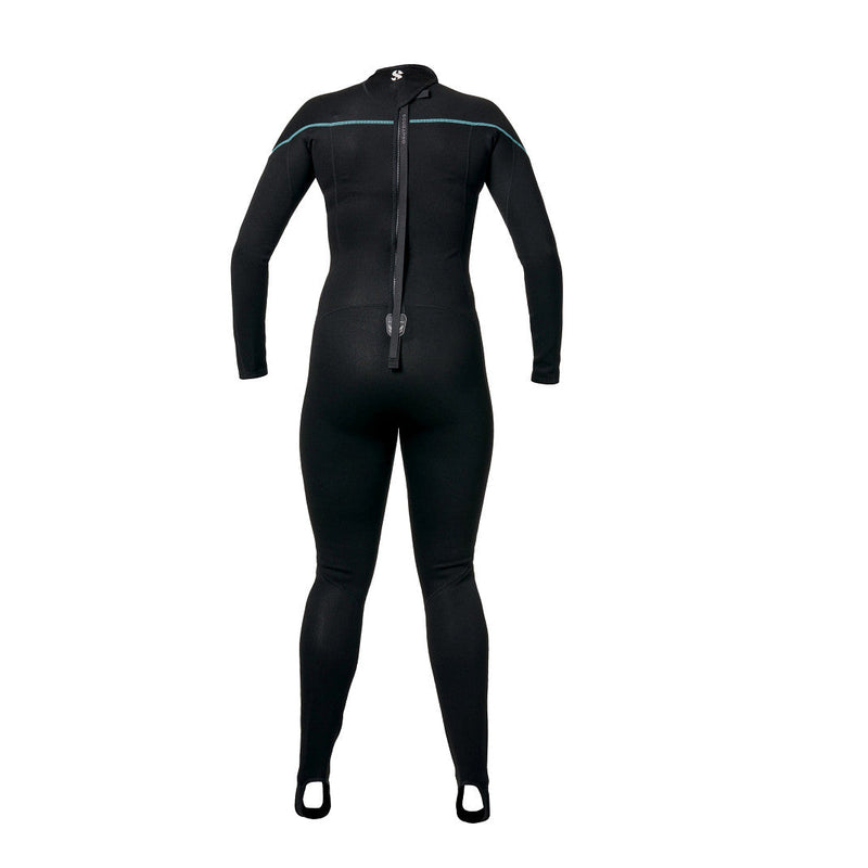 Open Box ScubaPro 0.5mm Women's Sport Steamer - Black/Caribbean - XX-Large - DIPNDIVE
