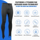 Open Box Sharkskin Men's Titanium 2 Chillproof Long Pants - Black - Small - DIPNDIVE