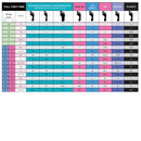 Used Scubapro Jet Sport Full Foot Fin - Black/Blue - Large (9-12) - DIPNDIVE