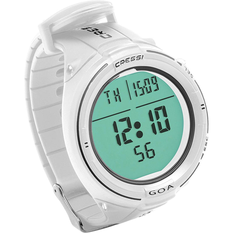 USED - Cressi GOA Dive Computer-White / Black