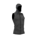 Open Box Sharkskin Mens Titanium 2 Chillproof Vest with Hood Full Zip - Black - Small - DIPNDIVE
