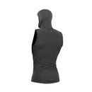 Open Box Sharkskin Mens Titanium 2 Chillproof Vest with Hood Full Zip - Black - Small - DIPNDIVE