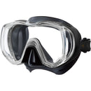 Used Tusa M-3001 Freedom Tri-Quest Dive Mask - Black/Energy Green - DIPNDIVE