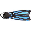 Open Box Tusa Open Heel Solla Dive Fins - Ocean Green - Small - DIPNDIVE