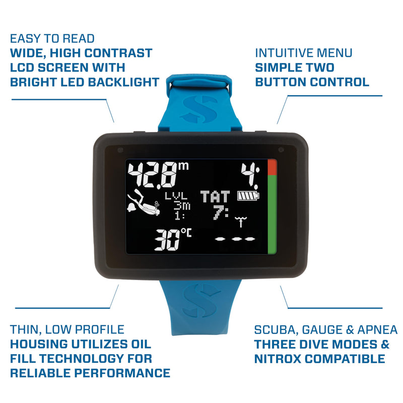 Used ScubaPro The Luna 2.0 Scuba Dive Computer