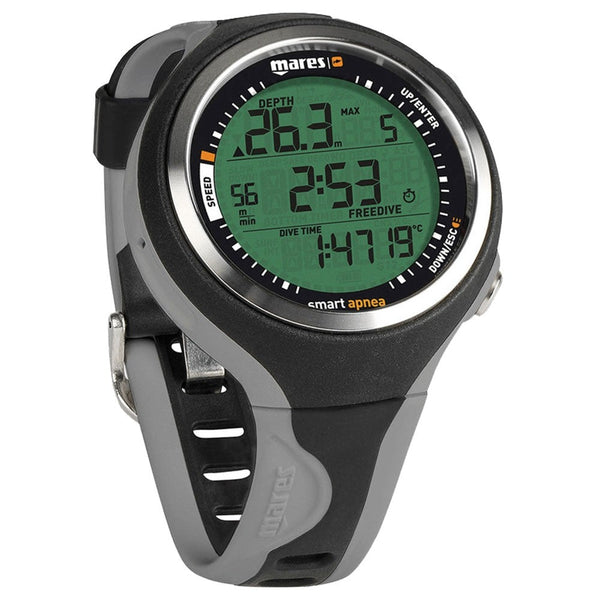 Used Mares Smart Apnea Scuba Dive Computers-Black / Grey