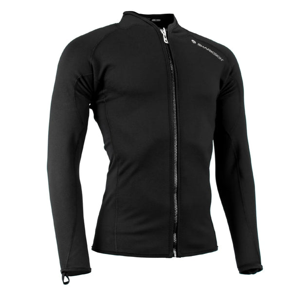 Sharkskin Men's Titanium 2 Chillproof Long Sleeve Full Zip Jacket - DIPNDIVE