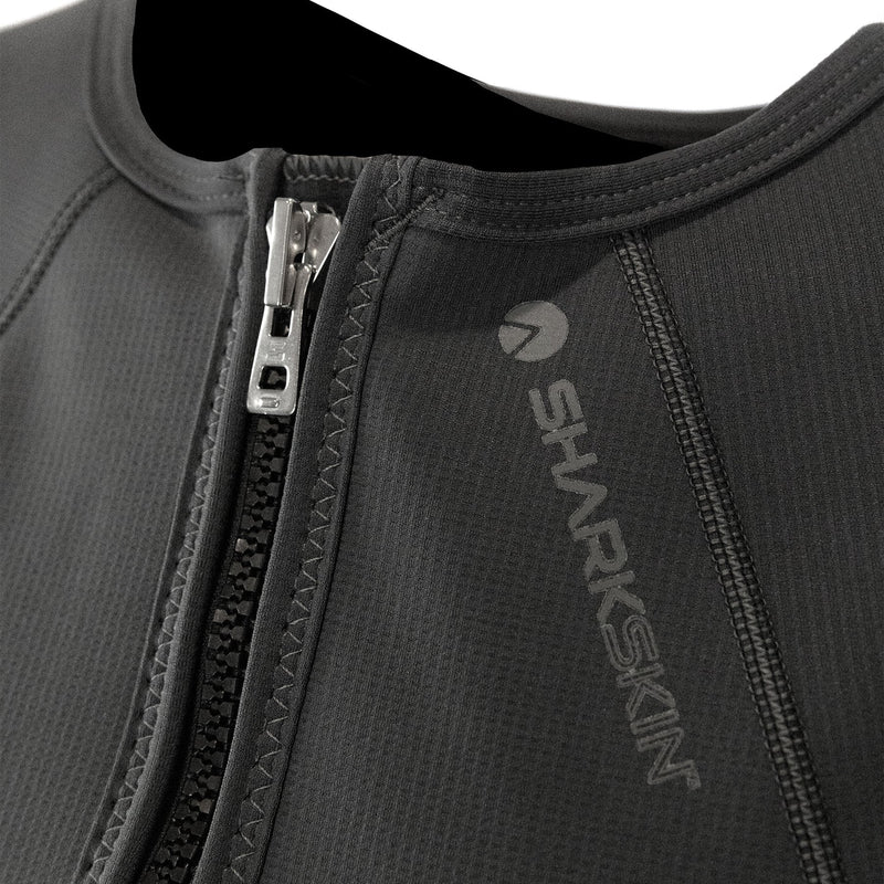 Sharkskin Men's Titanium 2 Chillproof Sleeveless Full Zip Scuba Dive Vest