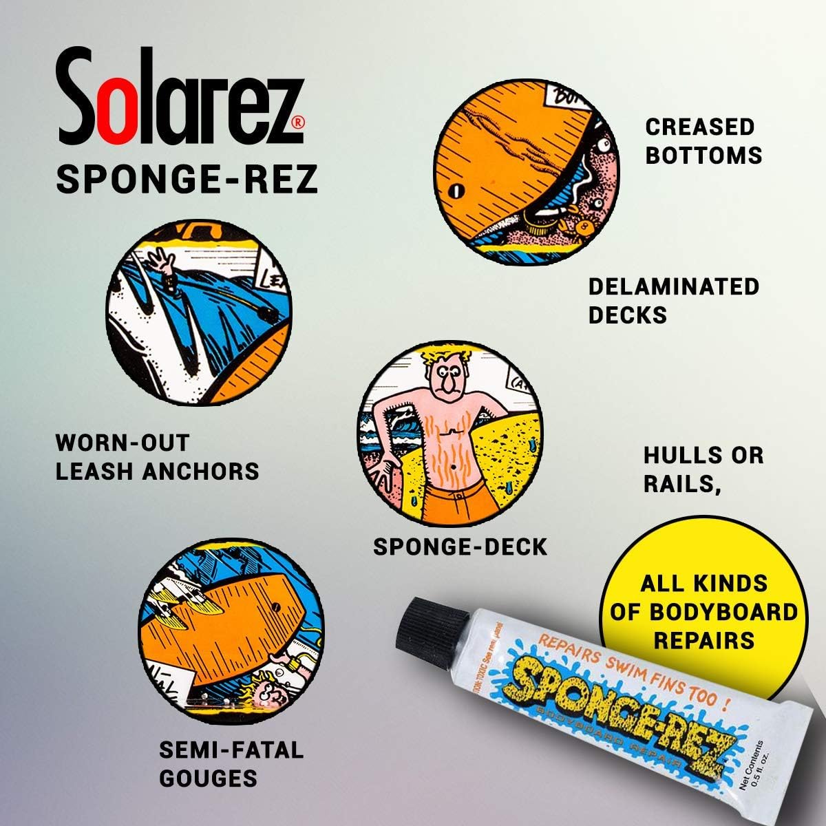 Pulse SOLAEZ Sponge-Rez 2.0 oz Tube - DIPNDIVE