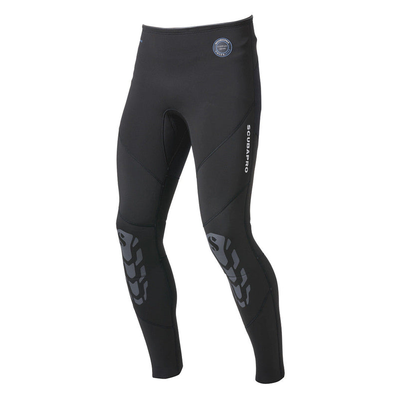 Open Box ScubaPro 3mm Mens Everflex Yulex Dive Pants - Black - Medium