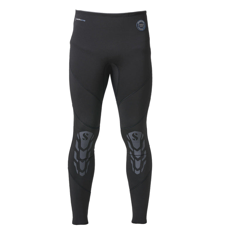 Open Box ScubaPro 3mm Mens Everflex Yulex Dive Pants - Black - Medium