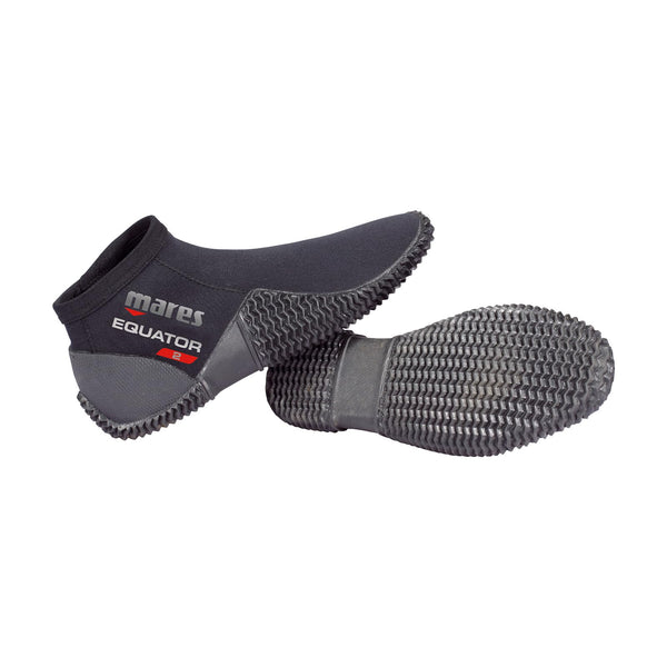 Used Mares 2mm Equator Diving Boots - Black - 6