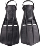 Used IST F1 Black Rubber Diving Fins - Medium