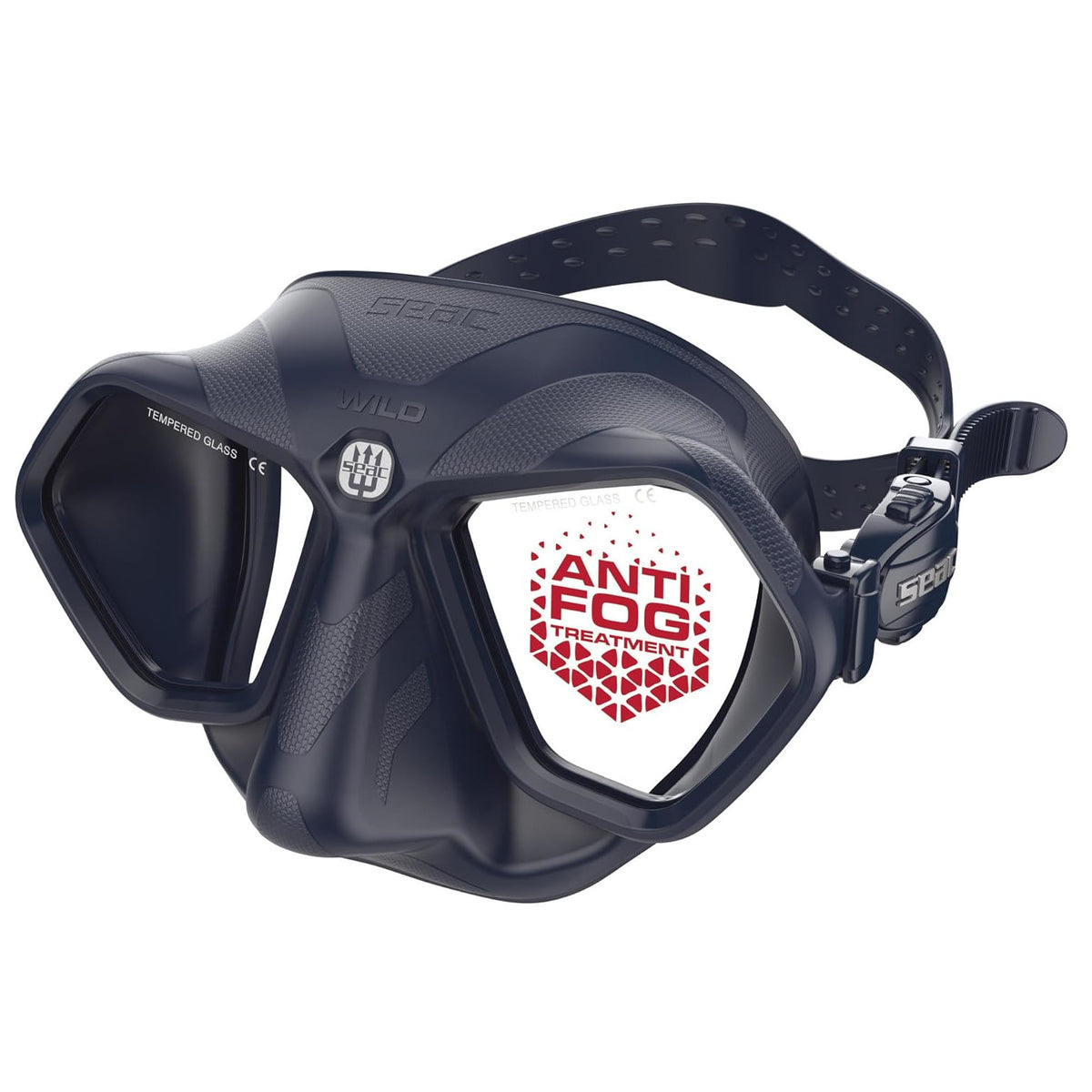 freediving goggles Seac Wild Antifog Mask Green