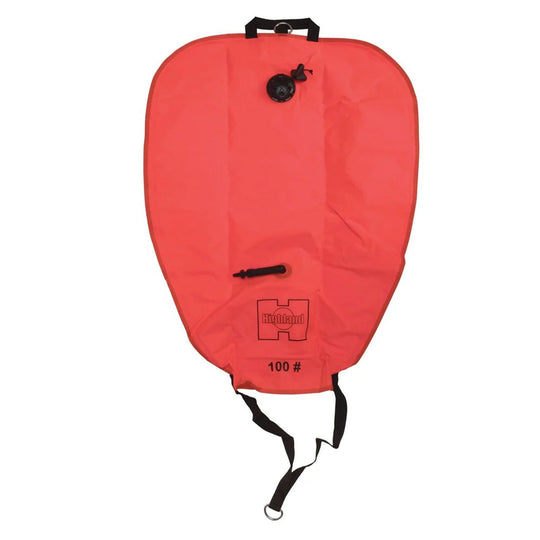 XS Scuba Highland 100 Pound Lift Bag Orange - DIPNDIVE