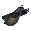 Used Hollis Scuba Diving F-1 Bat Fin Black - Regular - DIPNDIVE