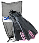 Used Cressi Palau Saf Open Heel Fins - Blue - Medium/Large - DIPNDIVE