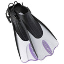 Used Cressi Palau Saf Open Heel Fins - Blue - Medium/Large - DIPNDIVE
