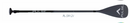 Pulse 3 PC Carbon Adjustable Paddle - Black/Grey