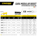 Cressi Gara Modular Boost Scuba Dive Fins - DIPNDIVE