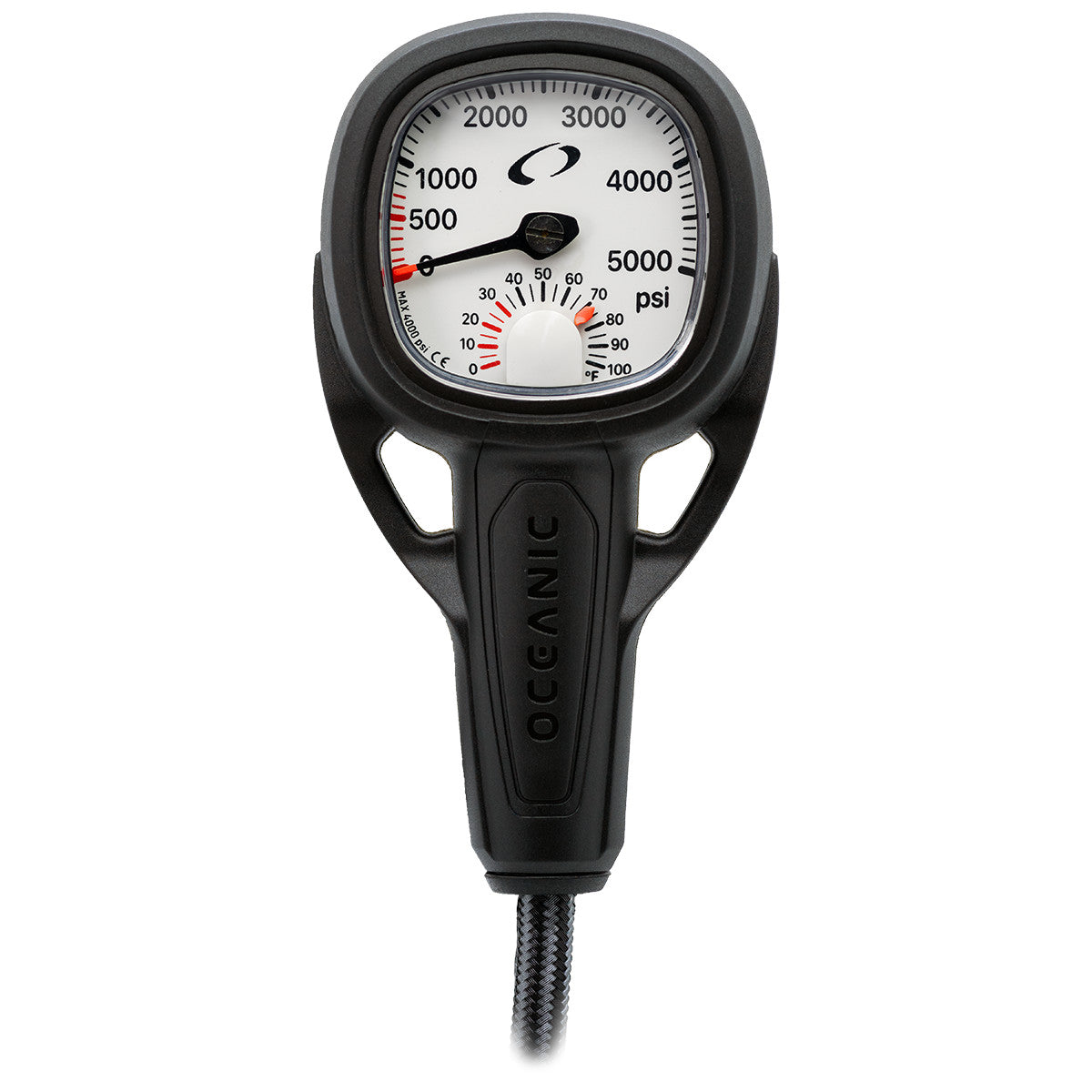 Oceanic MaxView SPG with 36-Inch High-Pressure Hose - Imperial - DIPNDIVE