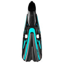 Open Box Mares Volo Race Full Foot Dive Fins - Aqua - 8-9 (42)
