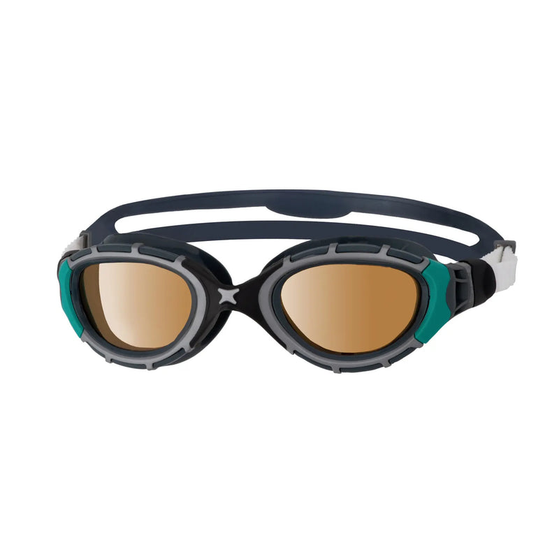 Zoggs Predator Flex Polarized Ultra Swim Goggles Blue|Gray Regular