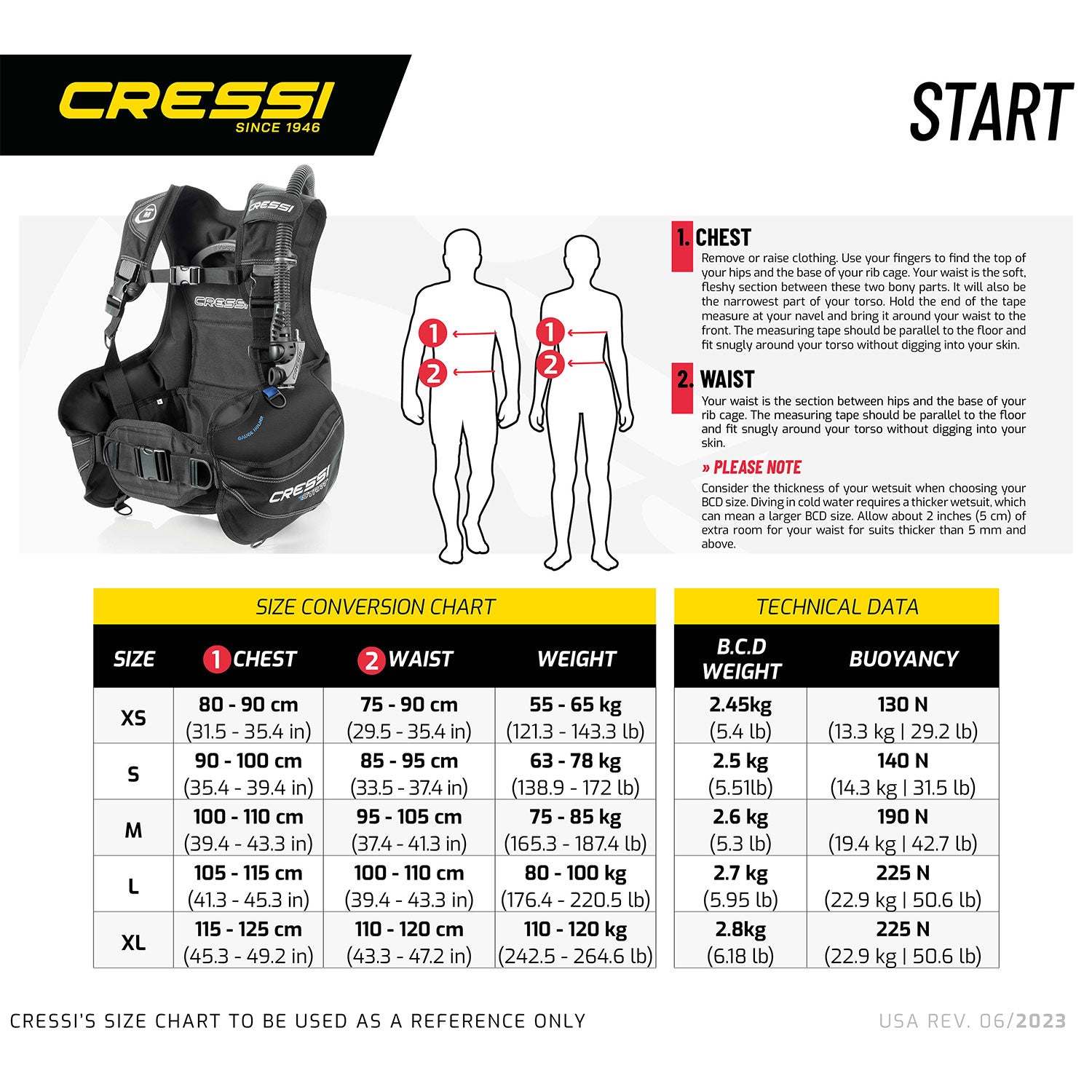Cressi Start Buoyancy Compensator