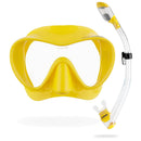 Cressi F1 and Supernova Dry Mask and Snorkel Set