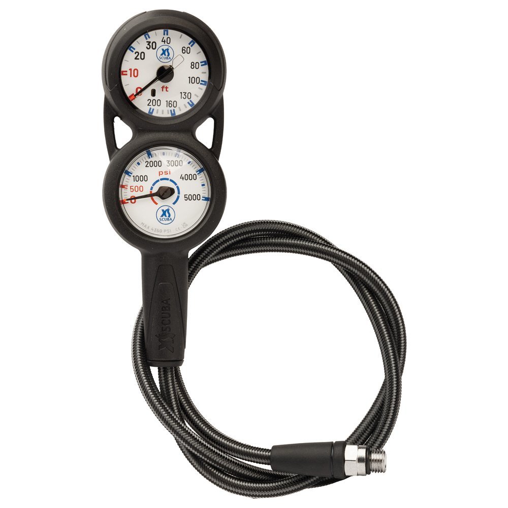 XS Scuba QuikVu Pressure and Depth Console - Imperial