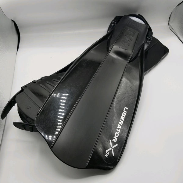 Used Tusa Liberator X-Ten Fins - Black - Small - DIPNDIVE