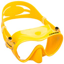 Used Cressi F1 Frameless Dive Mask - Yellow - DIPNDIVE