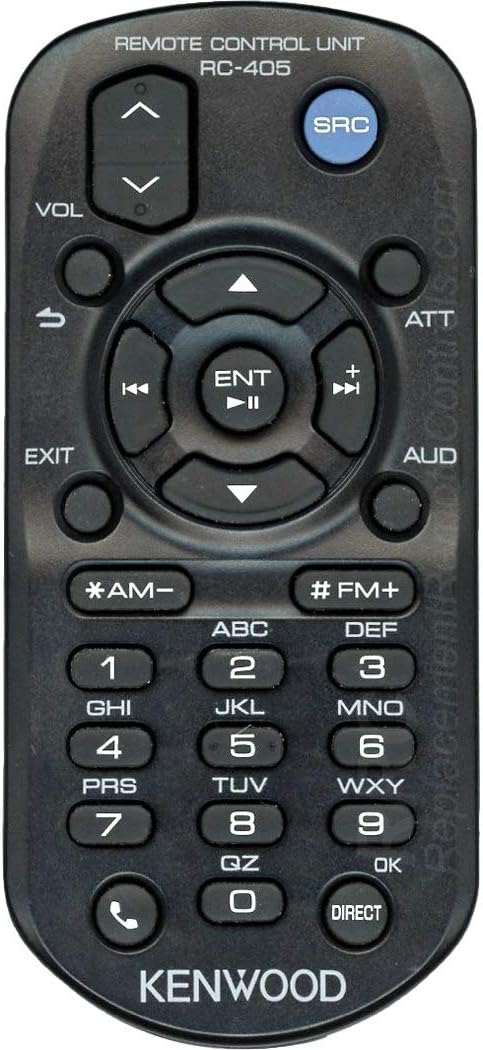 Kenwood RC-405 Wireless Remote IR audio units Control for Compatible Select Kenwood A70-2104-05 New Factory Original Receivers for Models numbers ---- kdc-148 , kdc-208 , kdc-208u , kdc-248 , kdc-248u , kdc-348u , kdc-448u , kdc-bt645u , kdc-bt648u , kdc- - DIPNDIVE